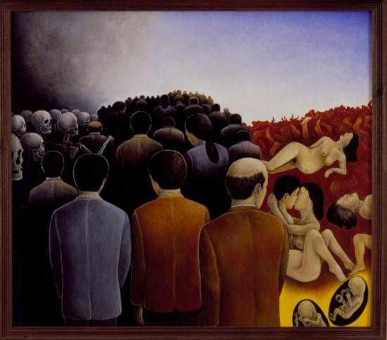 Le cortége(80x70)1990