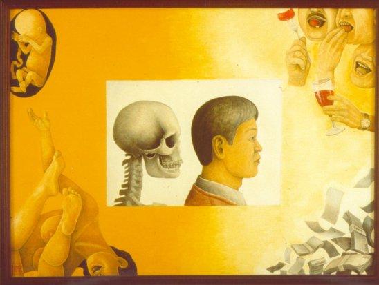 Autoportrait (80x60) 1990