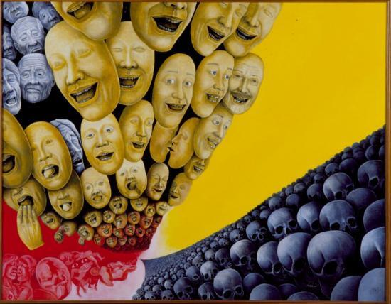 Le voie provisoire(140x110 )  1991