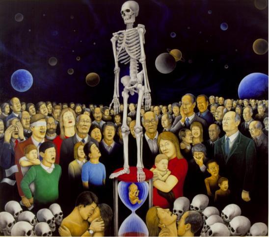 Le sablier (205x180)1997-8
